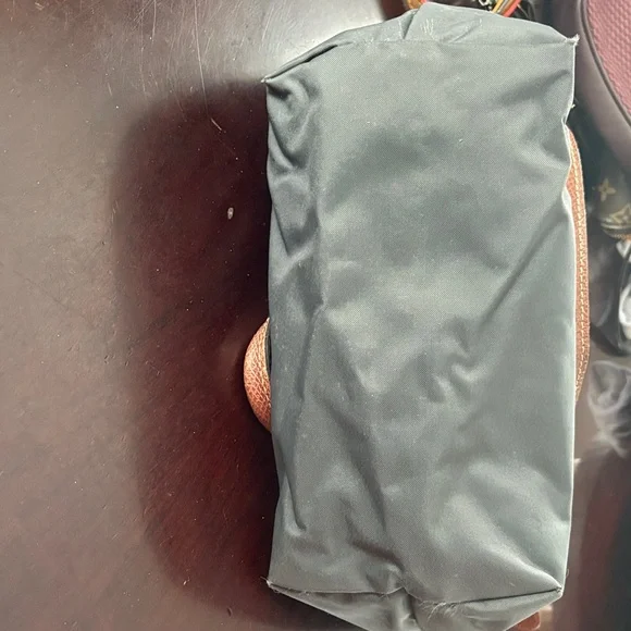 Longchamp Black Tote with Brown Accents - Picture 3 of 5